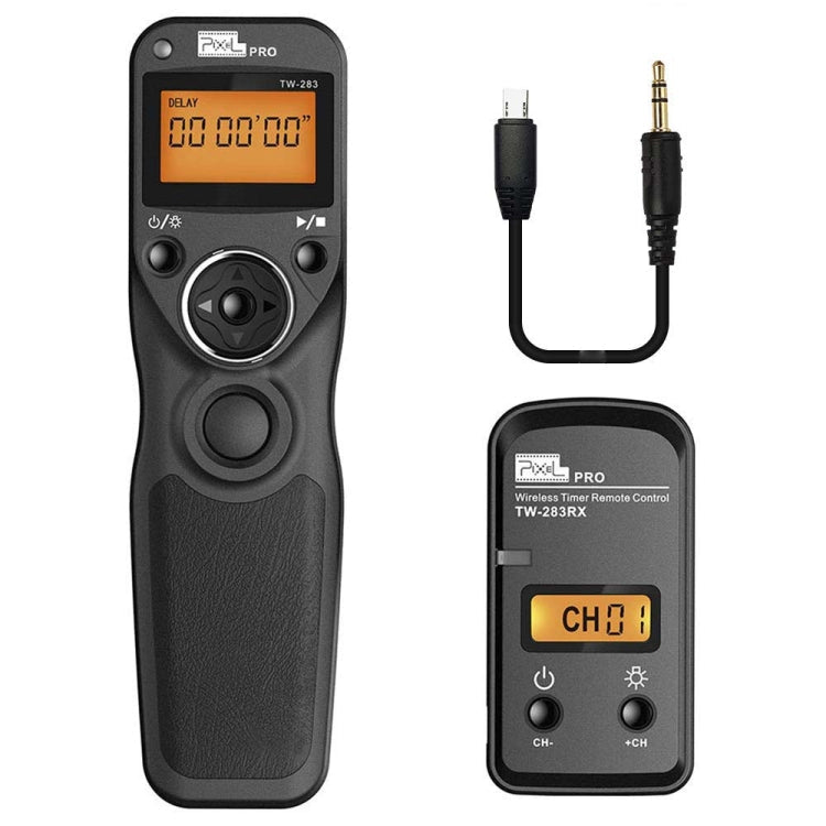 Pixel TW283 Shutter Wireless Delay Remote Control SLR Shutter Flasher, For Canon E3, For Canon N3, For Nikon DC0, For Nikon DC2, For Sony S1, For Sony S2, For Instax 90, For Instax E3