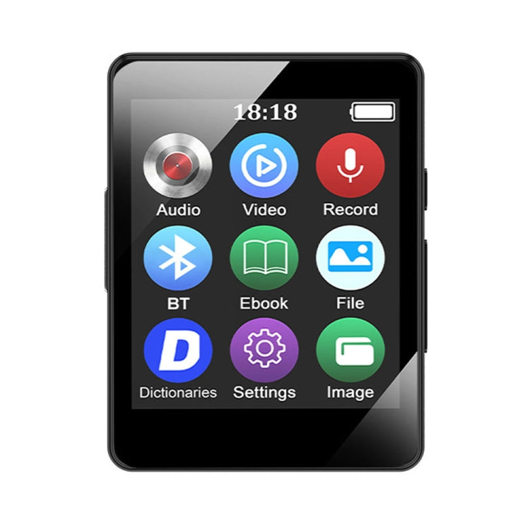 MP3 Music Player Bluetooth 5.0 Ebook Recorder MP4 Walkman, 8GB, 16GB, 32GB, 64GB