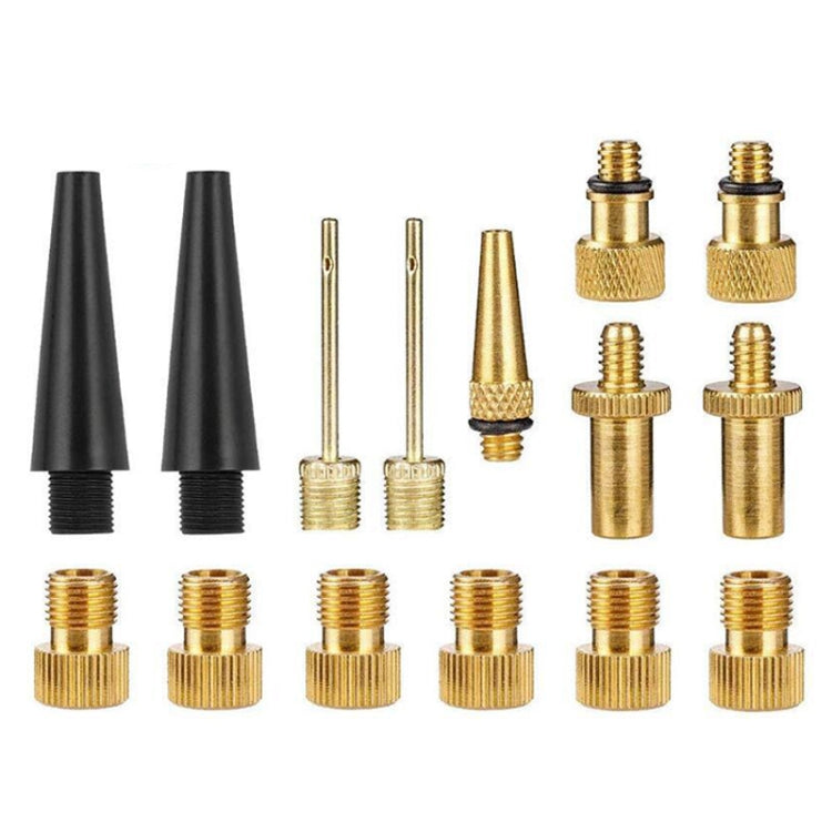 SV/AV/DV Bicycle Valve Adapter Set Bike Ball Pump Accessories, 15 in 1, 24 in 1 with Leather Ring, 25 in 1, 24 in 1, 32 in 1, 16 in 1, 10 in 1, 3sets 3 in 1, 12 in 1, 3sets 5 in 1, 3sets 4 in 1, 3sets 4 in 1 Gold, 14 in 1, 16 in 1 with Split Box       ...