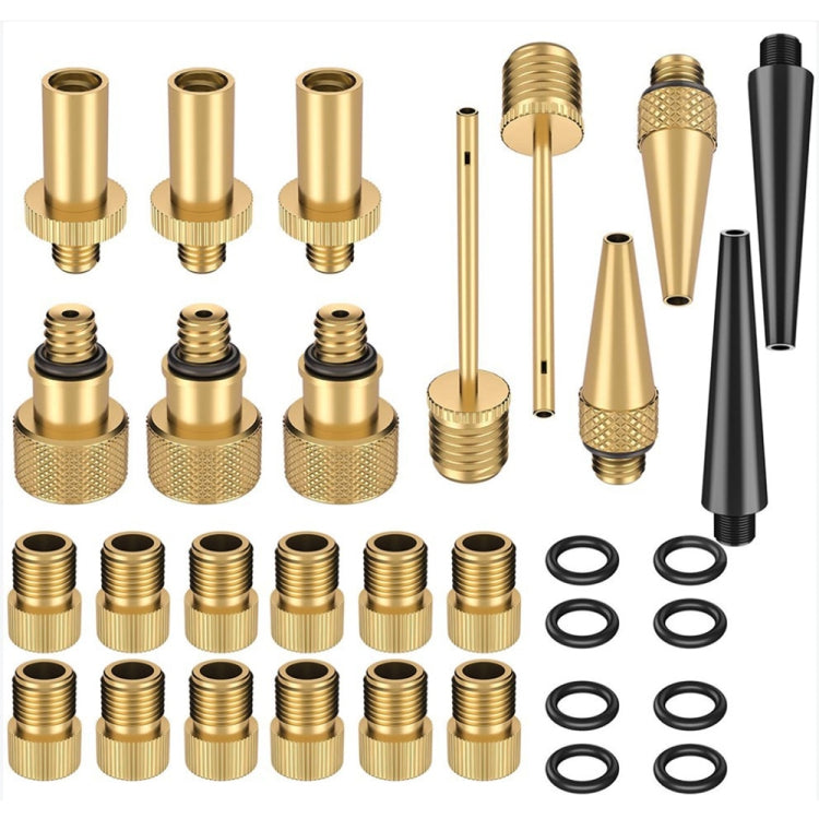 SV/AV/DV Bicycle Valve Adapter Set Bike Ball Pump Accessories, 15 in 1, 24 in 1 with Leather Ring, 25 in 1, 24 in 1, 32 in 1, 16 in 1, 10 in 1, 3sets 3 in 1, 12 in 1, 3sets 5 in 1, 3sets 4 in 1, 3sets 4 in 1 Gold, 14 in 1, 16 in 1 with Split Box       ...
