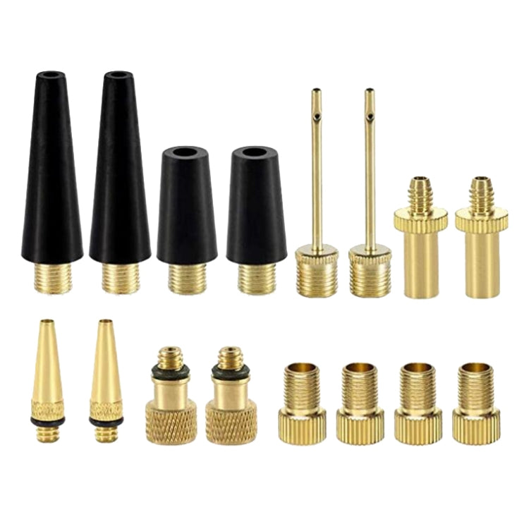 SV/AV/DV Bicycle Valve Adapter Set Bike Ball Pump Accessories, 15 in 1, 24 in 1 with Leather Ring, 25 in 1, 24 in 1, 32 in 1, 16 in 1, 10 in 1, 3sets 3 in 1, 12 in 1, 3sets 5 in 1, 3sets 4 in 1, 3sets 4 in 1 Gold, 14 in 1, 16 in 1 with Split Box       ...