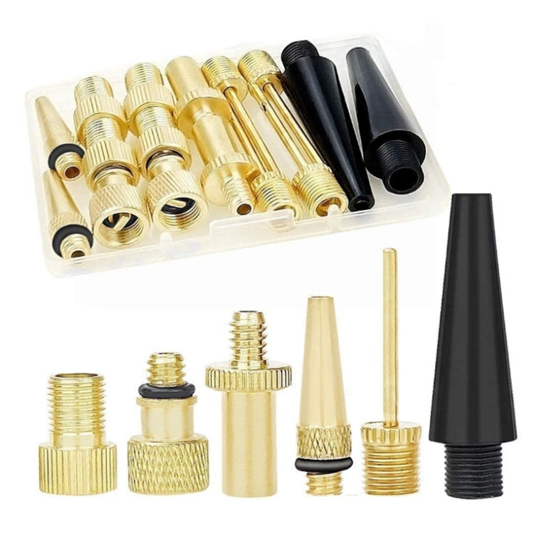 SV/AV/DV Bicycle Valve Adapter Set Bike Ball Pump Accessories, 15 in 1, 24 in 1 with Leather Ring, 25 in 1, 24 in 1, 32 in 1, 16 in 1, 10 in 1, 3sets 3 in 1, 12 in 1, 3sets 5 in 1, 3sets 4 in 1, 3sets 4 in 1 Gold, 14 in 1, 16 in 1 with Split Box       ...