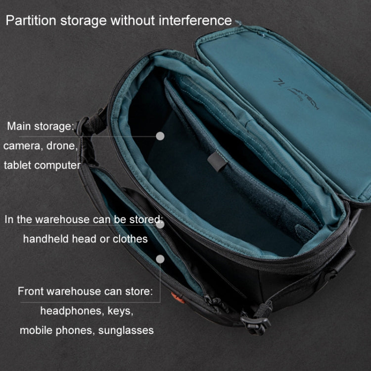 PGYTECH OneMo Stabilizer Drone Micro Camera Single Shoulder Storage Bag, 7L, 11L