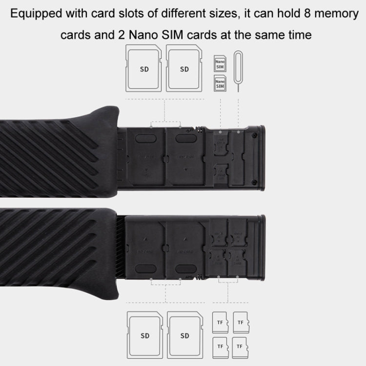 PGYTECH Flash Card Box SD/TF Memory Card Storage Drone Accessories, PGYTECH