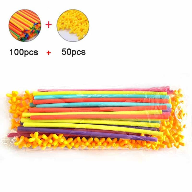 DIY Plastic 4D Straw Building Blocks Joint Funny Development Toys, 50pcs Pipe+50 Connectors, 100pcs Pipe+50 Connectors, 100pcs Pipe+100 connectors, 150pcs Pipe+150 connectors, 200pcs Pipe+200 Connectors, 250pcs Pipe+250 Connectors                      ...