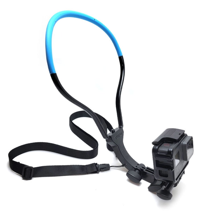 TUYU Camera Neck Holder Mobile Phone Chest Strap Mount  For Video Shooting//POV, Standard (Black), Standard (Blue), With Phone Clip (Black), With Phone Clip (Blue), Vertical Shooting (Black), Vertical Shooting (Blue), Vertical +Phone Clip (Black)      ...