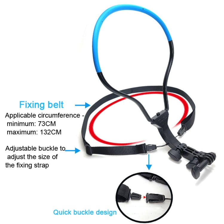 TUYU Camera Neck Holder Mobile Phone Chest Strap Mount  For Video Shooting//POV, Standard (Black), Standard (Blue), With Phone Clip (Black), With Phone Clip (Blue), Vertical Shooting (Black), Vertical Shooting (Blue), Vertical +Phone Clip (Black)      ...