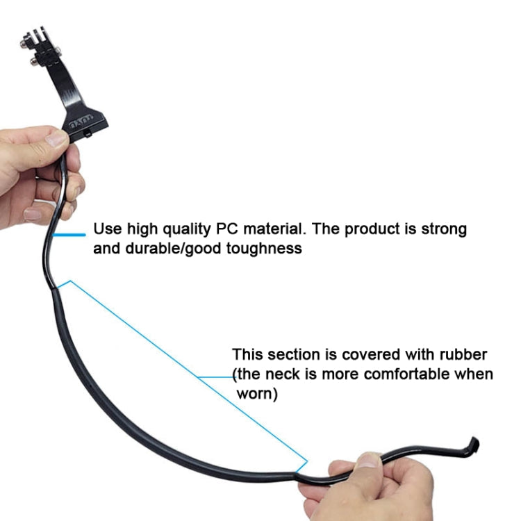 TUYU Camera Neck Holder Mobile Phone Chest Strap Mount  For Video Shooting//POV, Standard (Black), Standard (Blue), With Phone Clip (Black), With Phone Clip (Blue), Vertical Shooting (Black), Vertical Shooting (Blue), Vertical +Phone Clip (Black)      ...