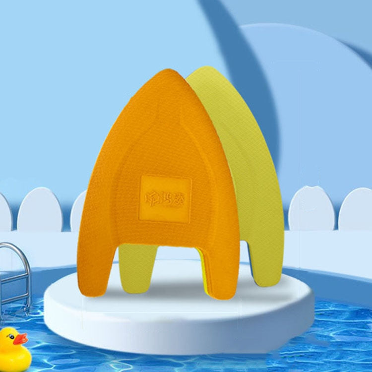 EVA Swimming Floating Board Children Swimming Practice Aids, Blue Yellow, Green Yellow, Orange Yellow