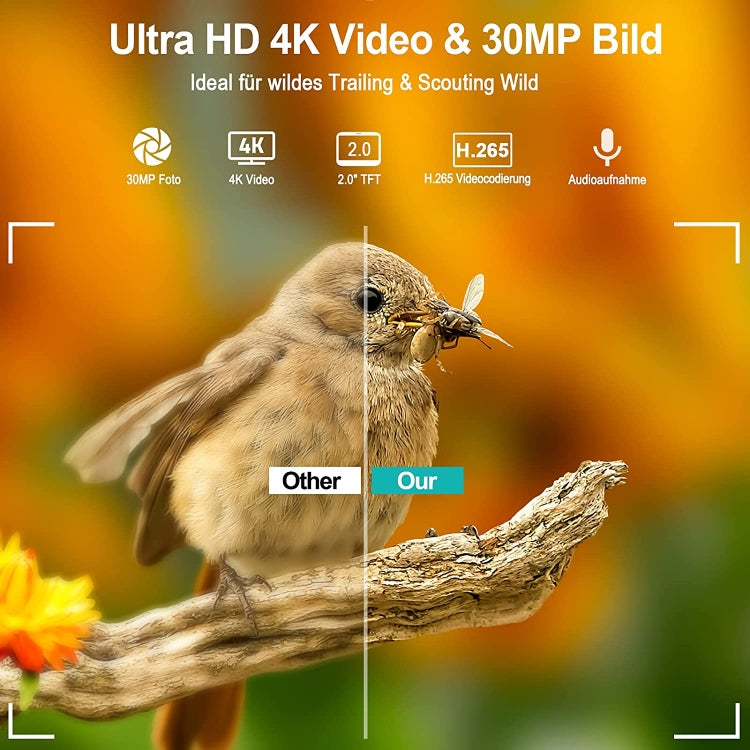 36MP 4K 4G Hunting Camera With APP Remote Mobile Phone Control To View Photos / Video At Any Time, HC-900Pro