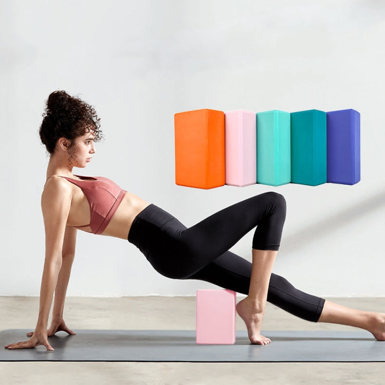 EVA Professional Yoga Bricks for Adults and Children Dance Bricks, Blue 120g, Orange 120g, Green 120G, Tiffany Blue 120g, Pink 120G, Purple 120G, Fruit Green 120g, Blue 220g, Green 220g, Tiffany Blue 220g, Pink 220g