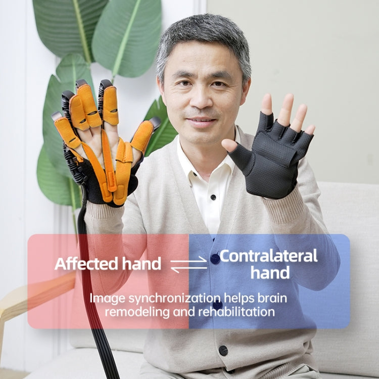 Intelligent Robotic Rehabilitation Glove Equipment, With US Plug Adapter, S, M, L, XL, XXL
