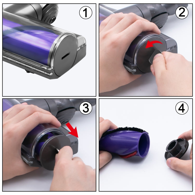 For Dyson  V8 / V10 / V11 / V15 Vacuum Cleaner Brush Head Brushroll End Cap, Brushroll End Cap