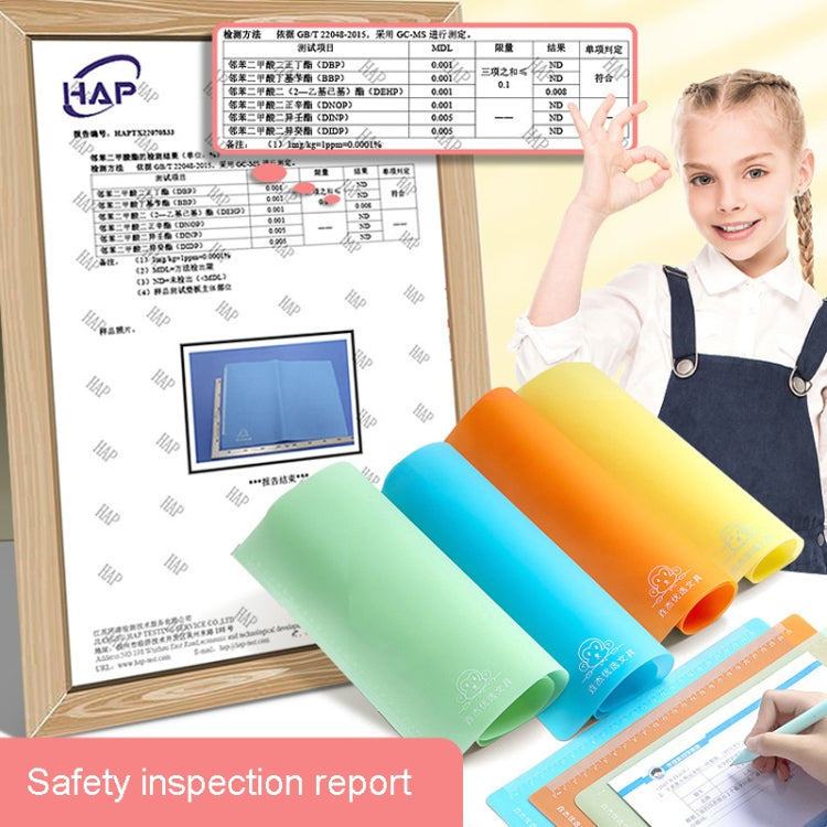 YAOJIE Non-Slip Exam Pad Student Stationery Drawing Writing Soft Board Office Writing Mat, A3 White, A3 Pink, A3 Blue, A4  White, A4 Pink, A4 Blue