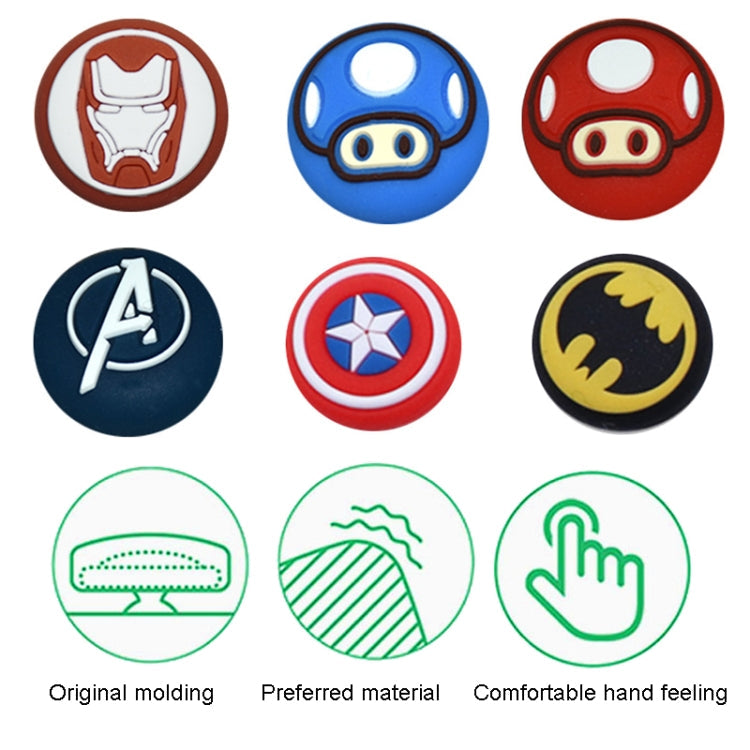For PS4 / PS5 Controller 3D Rocker Cap Gamepad Rocker Button Silicone Protective Cover, SJ-23, SJ-54, SJ-45, SJ-59, SJ-60, SJ-84