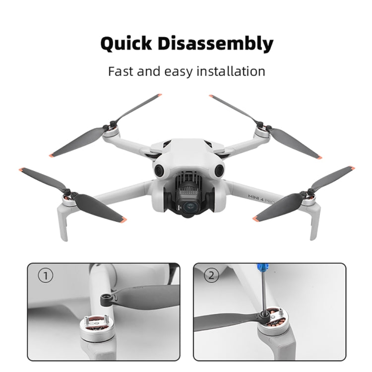 Drone Propeller Blades 6030F Props Replacement Parts, For DJI Mini 4 Pro 2pairs, For DJI Mini 4 Pro 4pairs