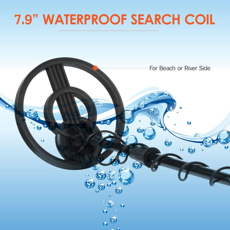 Underground Metal Detection Precise Positioning Outdoor Detection Equipment, MD4080 Black