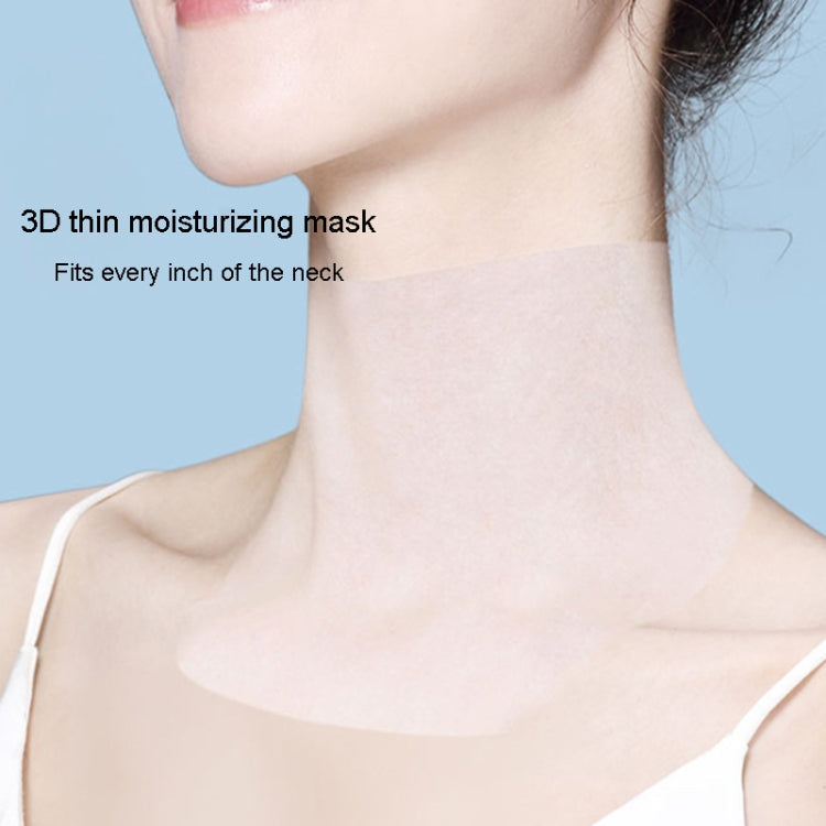 VNO SKIN CARE Goat Milk Neck Mask Lighten Wrinkles Neck Care Mask, 10pcs /Box