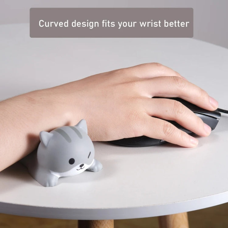 Decompression Memory Foam Mouse Pad Cute Desktop Mouse Wrist Cushion Hand Rest, Shiba Inu