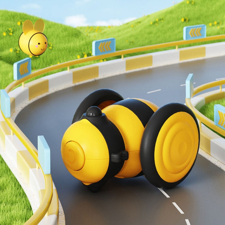 Bee Shaped Cats Motorized Toys Intelligent Cats Teasing Pet Toy Stroller, 60 x 53 x 38mm
