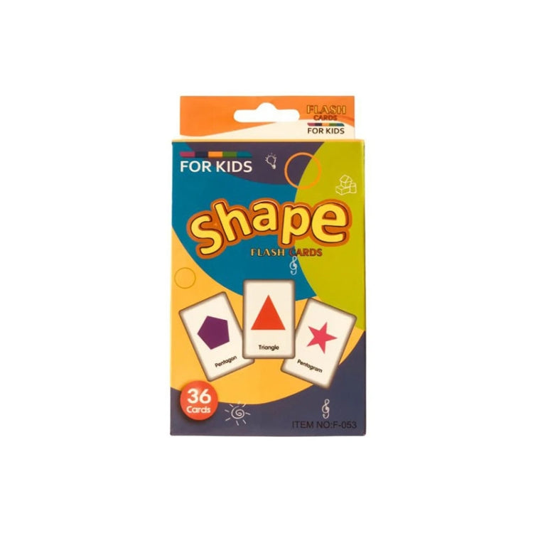 36pcs /Box Children Enlightenment Early Learning English Word Cards, C1 Animal, C2 Shape, C3 Color, C4 Time, C5 Fruit, C6 Body Part, C7 Vegetable, C8 Food And Drink
