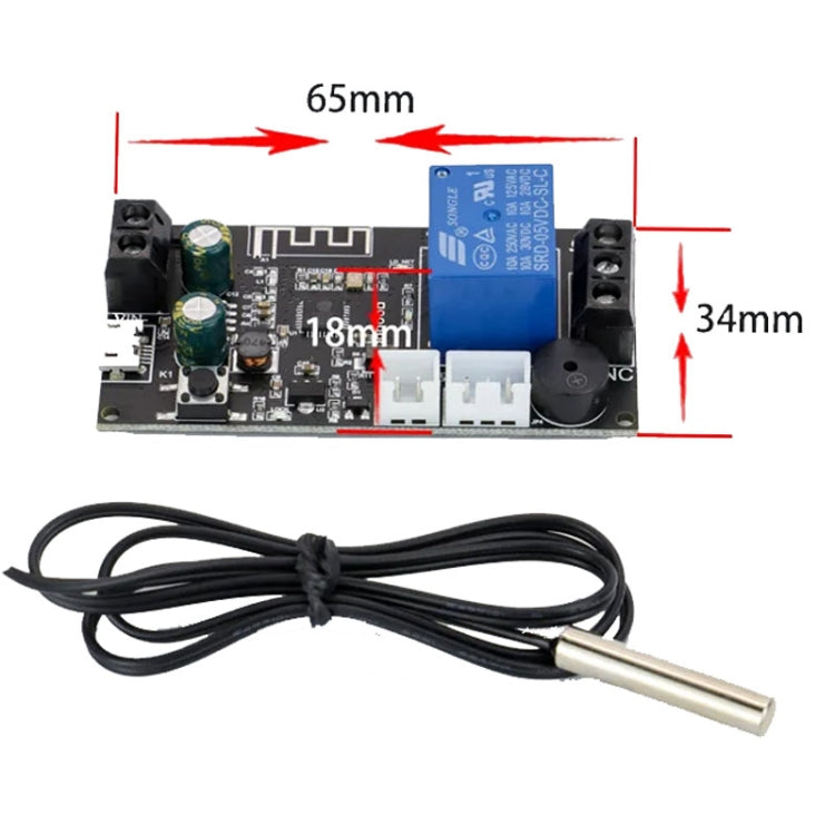 WIFI Wireless Cell Phone Remote Thermostat Control Switch Module, No Display