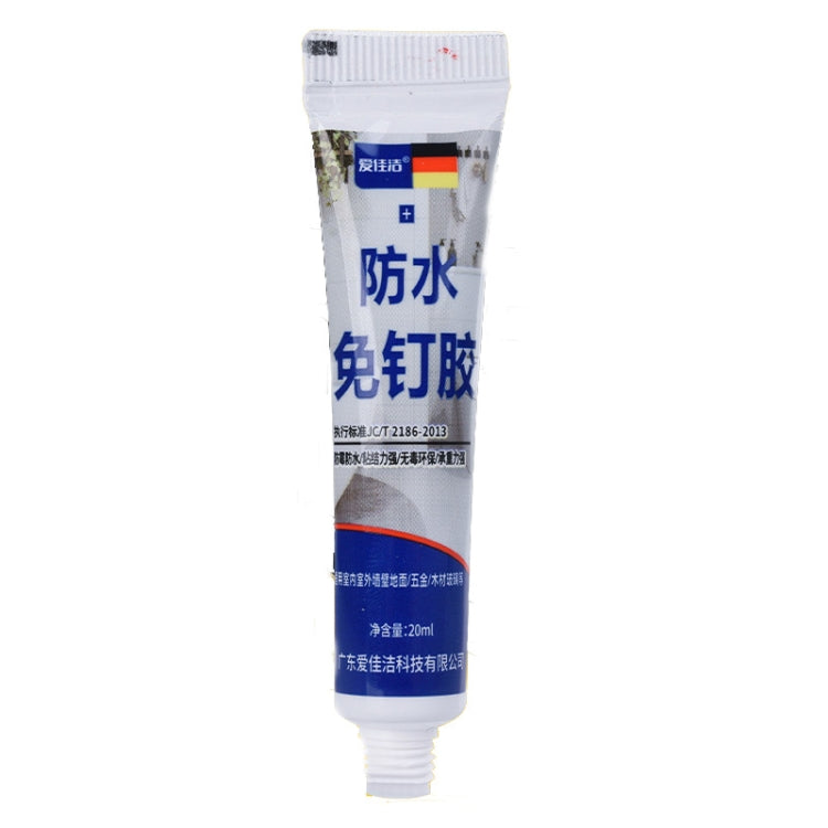 Multi-Purpose Nail-Free Glue Adhesive Sealant, 20ml, 50ml, 120ml White