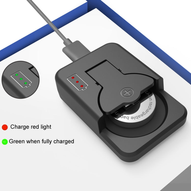 4.2V LIR2032/2450 Button Battery Universal Charger, RSC-X2-2 White, RSC-X2-2 Black