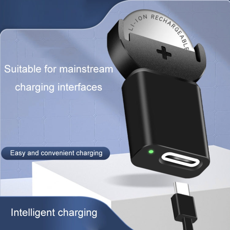 Key Toys LIR2032 Rechargeable Button Battery Charger, X21 Black