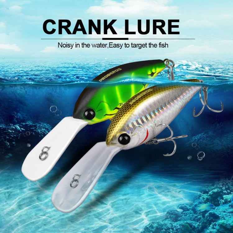 PROBEROS DW574 Bait Floating Rock Plastic Lure Small Fatty Fish Fake Bait Fishing Tackle, 12.5cm/24.5g