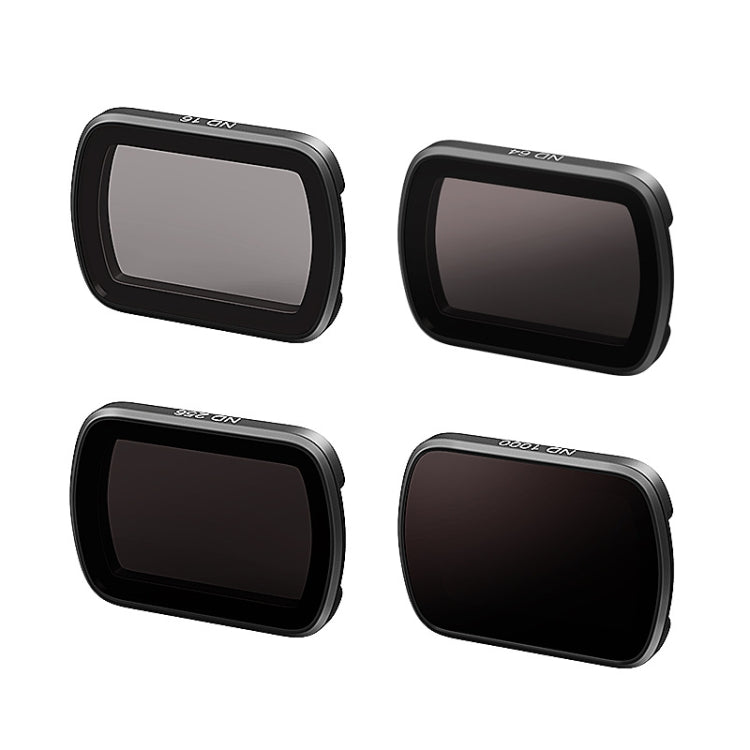 For DJI Osmo Pocket 3 aMagisn HD Double Sided Coated Filters Sports Camera Protective Goggles, CPL, ND16+ND64+ND256 + CPL, ND16+ND64+ND256+ND1000