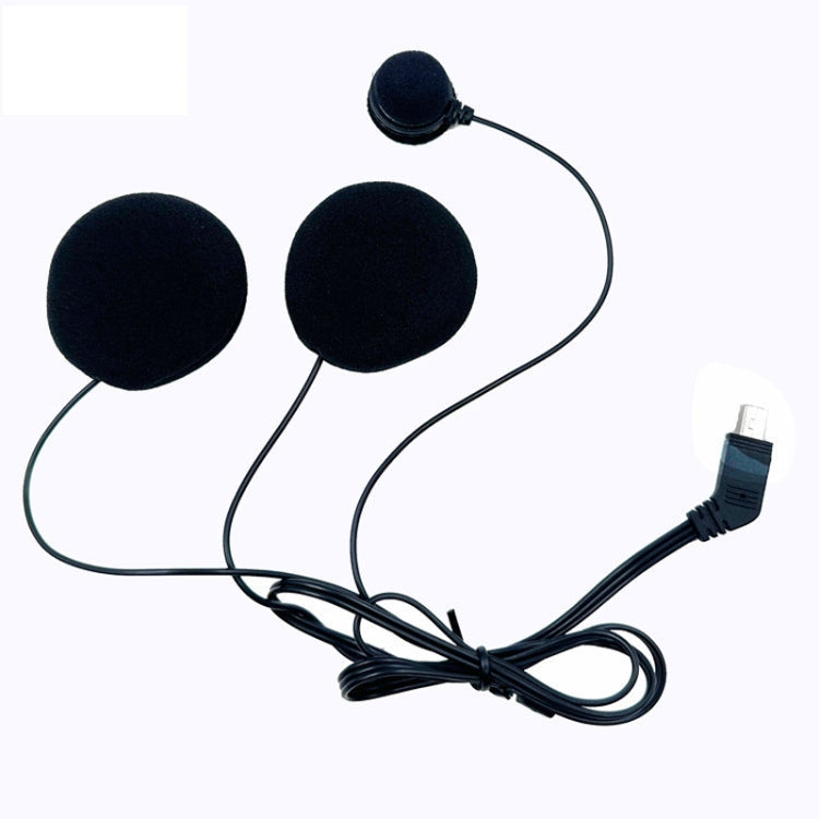 HD Noise-Proof Helmet Intercom Headset Microphone, 10 Pin Plug
