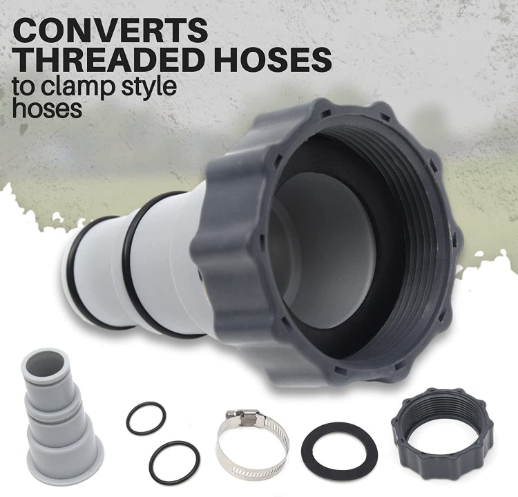 For Intex Pool Hose Adapter with Internal Thread, A Set, B Set, 1 A Type Adapter