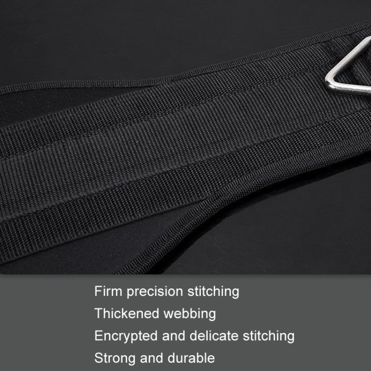 Pull Up Weighted Belt Lumbar Strength Training Double Bar Arm Extension Weighted Belt, Paste+70cm Iron Chain+2 Hooks, Metal Buckle, Double Layer Paste+70cm Iron Chain+2 Hooks