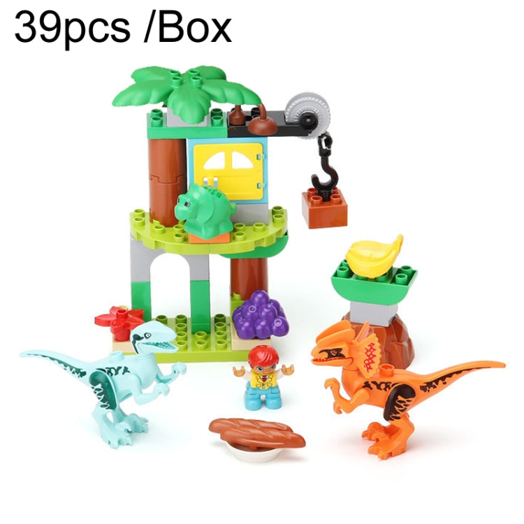 Children Dinosaur Building Block Paradise Large Particle Assembly Household Toys, 294 37pcs /Box, A16 39pcs /Box, A10 49pcs /Box, 213 40pcs /Box