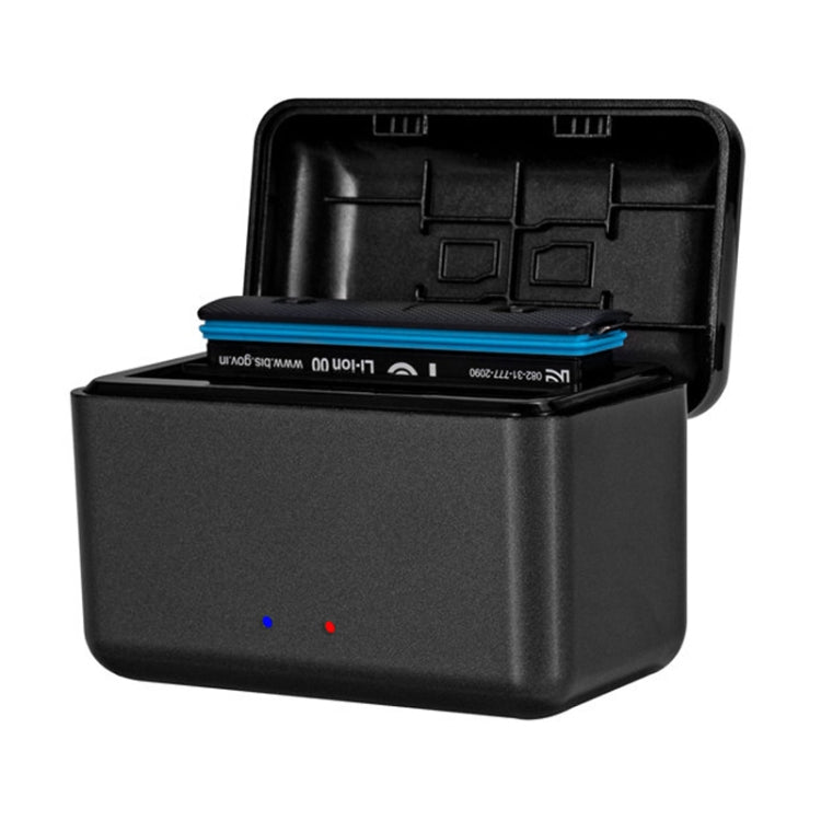 For Insta360 X4 Charging Hub Battery Charging Box, Black