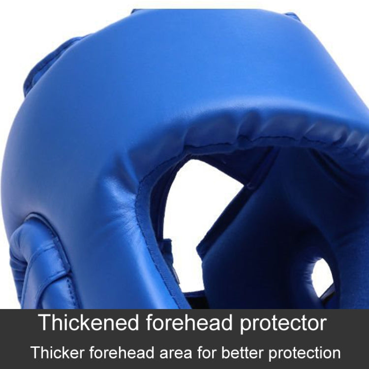 Sparring Boxing Helmet Thai Combat Competition Heads Protection Cover, S, M, L