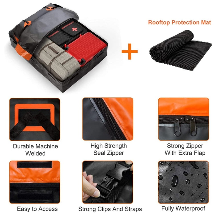 Waterproof Car Roof Storage Luggage Bag, 21 Inch