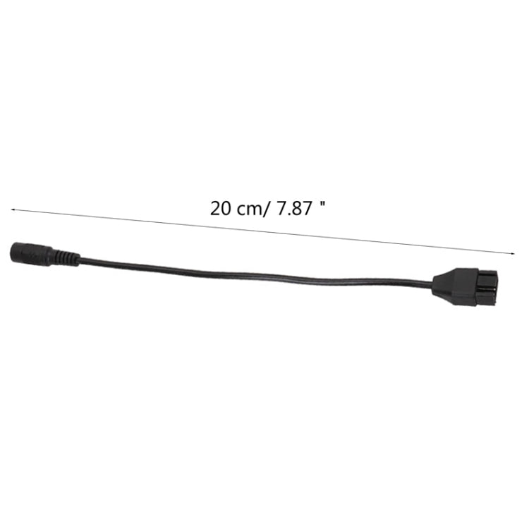 DC5521 Power Adapter To 12V Computer Case 4Pin Fan Cable, DC5521 To 12V 4Pin