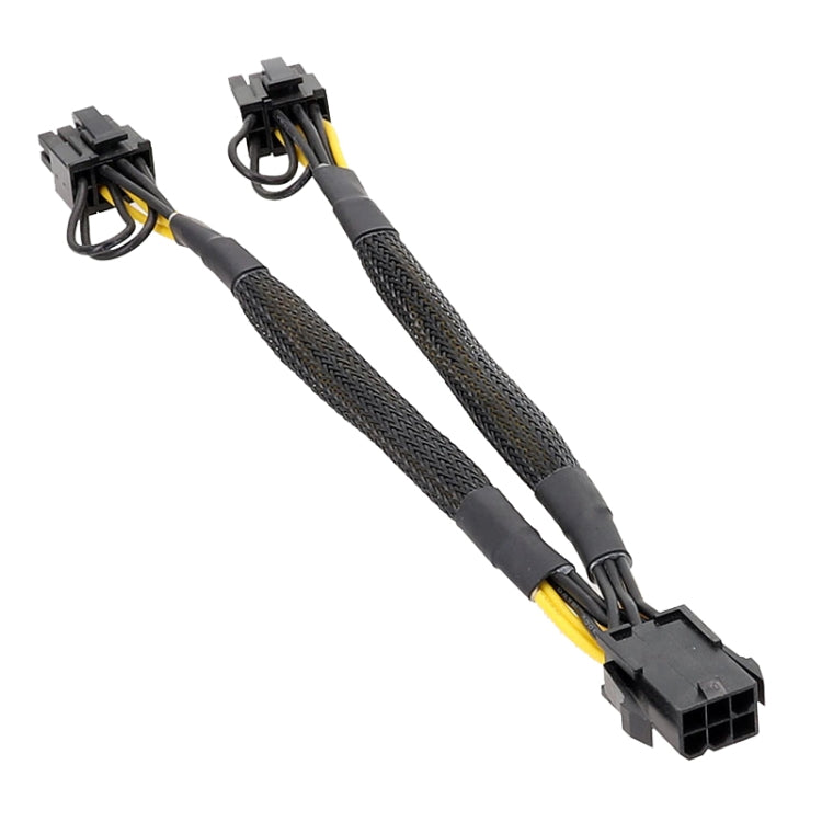6Pin To Dual 8Pin Graphics Card Set Cable One To Two Power Supply Cable Adapter, 6Pin To Dual 8Pin