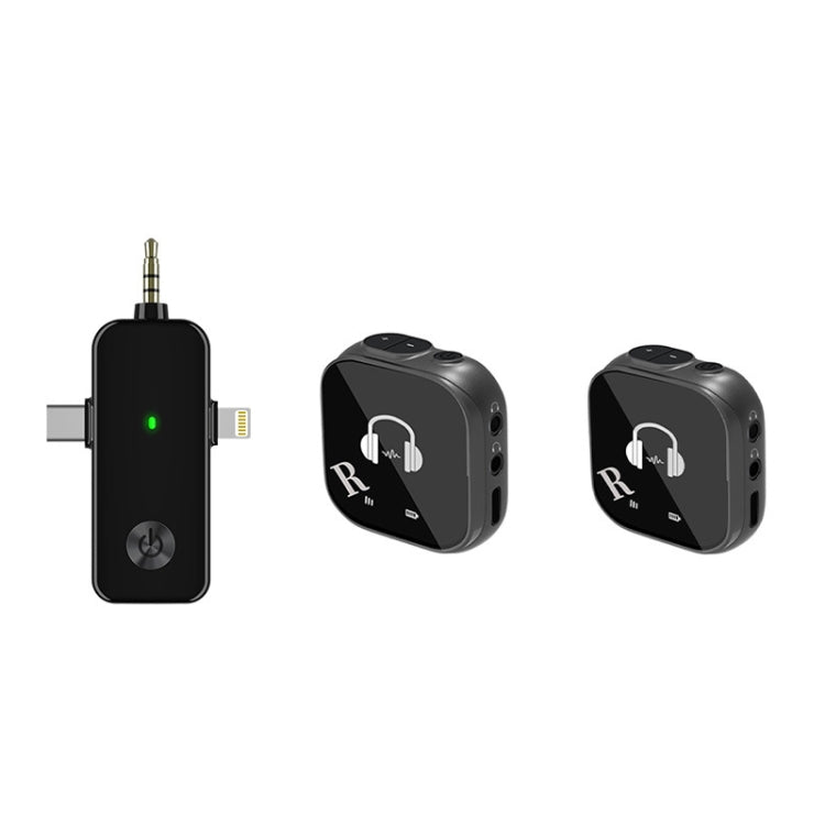 5.8G  Wireless In-ear Monitor System Support Dual-Earphone Monitoring, One To Two, One To Four