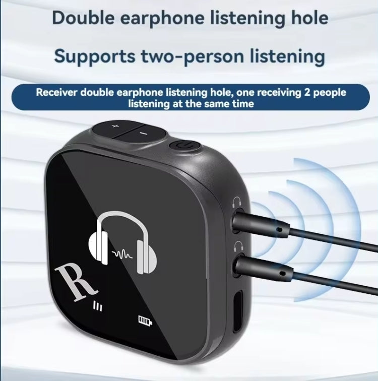 5.8G  Wireless In-ear Monitor System Support Dual-Earphone Monitoring, One To Two, One To Four