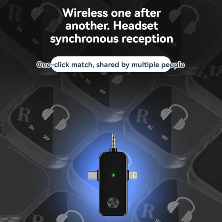 5.8G  Wireless In-ear Monitor System Support Dual-Earphone Monitoring, One To Two, One To Four