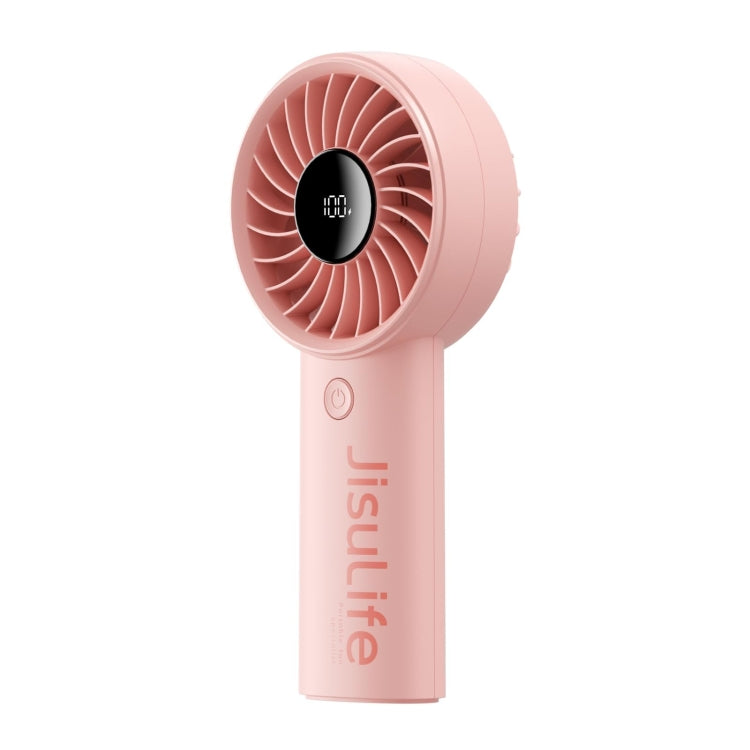 JisuLife Life4 Handheld Portable Small Rechargeable Fan, 5000mAh Gray, 5000mAh Black, 5000mAh Pink