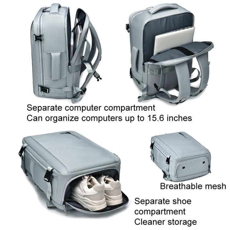 WEIXIER B722 Simple Style Large Capacity Travel Multifunctional Backpack