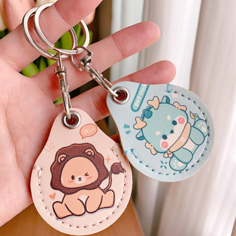 2pcs Cute Sensor Access Door Card Cover Keychain Elevator Water Drops Round Key Holder, Fortune Tiger, Pepsi Doraemon, Three Capybaras, Crocodile Bara, Lina Belle, Congratulations, Bow Tie Bear, English Winnie the Pooh, English Lotso, Melody           ...