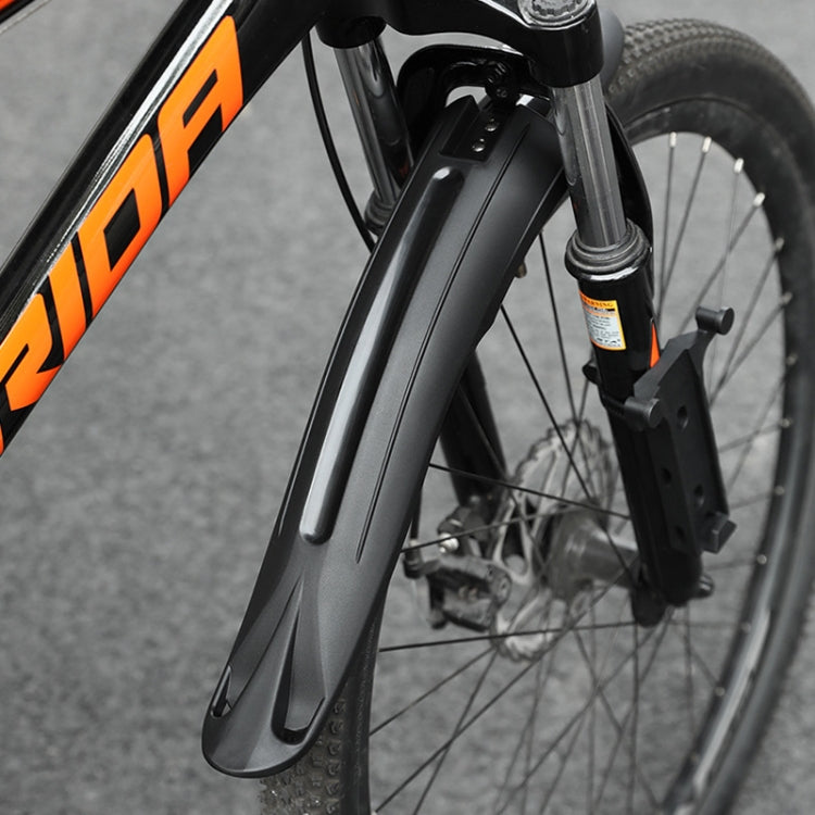 Bike Fenders Set Widen Lengthen Bicycle MTB Front Rear Quick Release Mudguard, 08CY0007