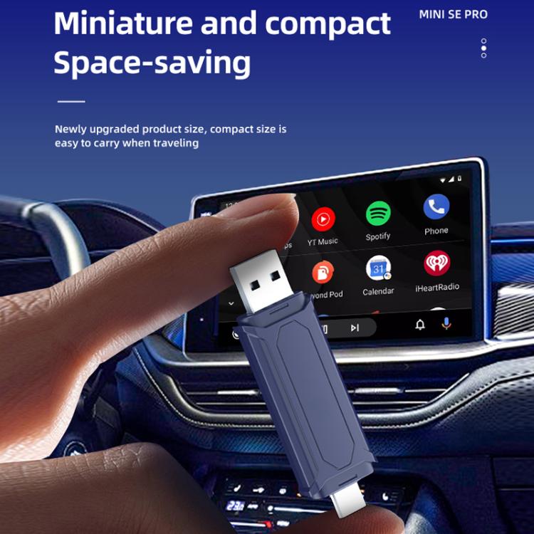 Dual-Channel Carlinkit Original Car Wired To Wireless Android Carplay Adapter, SE PRO