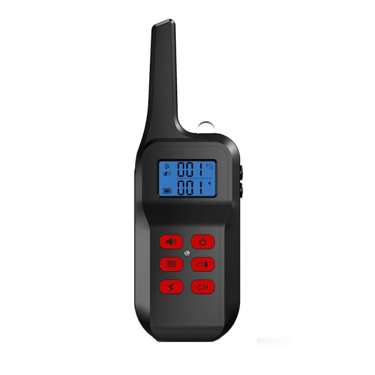 T720 1000m Pet Intelligent Electric Shock Remote Control Dog Training Device, Yellow Remote, Red Remote