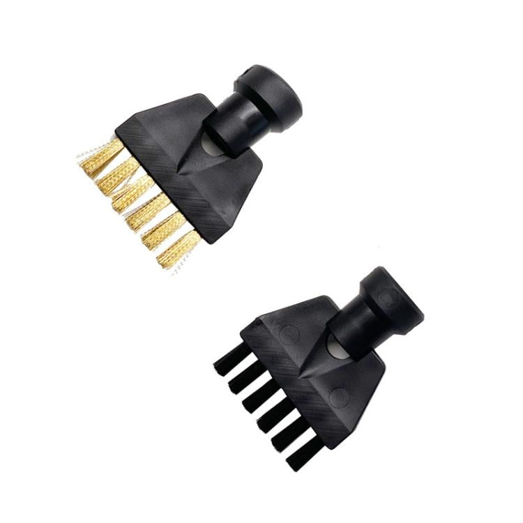 For Karcher SG-42 / SG-44 / SC1-SC5 Steamer Cleaning Small Flat Brush Accessories, Copper Brush, Nylon Brush